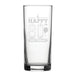 Happy 80th Birthday - Engraved Novelty Hiball Glass Image 2