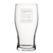 Happy 90th Birthday - Engraved Novelty Tulip Pint Glass Image 1