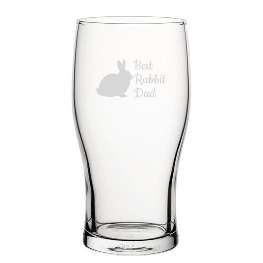 Funny Novelty Best Rabbit Mum Pint Glass