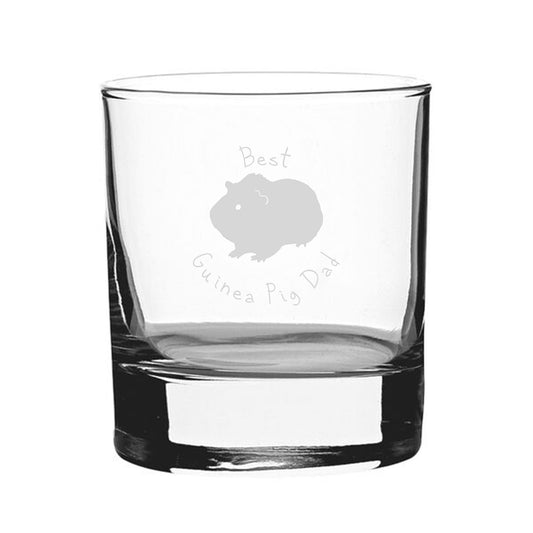 Best Guinea Pig Mum - Engraved Novelty Whisky Tumbler Image 1