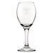 Crazy Guinea Pig Lady - Engraved Novelty Wine Glass Image 1