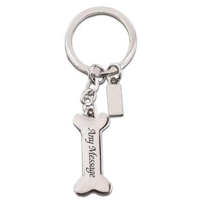 Engraved Bone Keyring Image 1