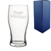 Engraved Funny "Drink w****r!" Novelty Pint Glass, Personalise with any Drink, Various Glasses Available With Gift Box Image 1