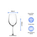 Engraved Giant Wine Glass with Of Course Size Matters Design Image 3