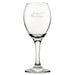 Happy 100th Birthday Balloon Design - Engraved Novelty Wine Glass Image 2