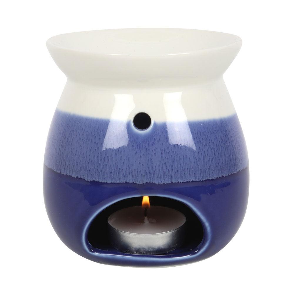 Blue Reactive Glaze Oil Burner