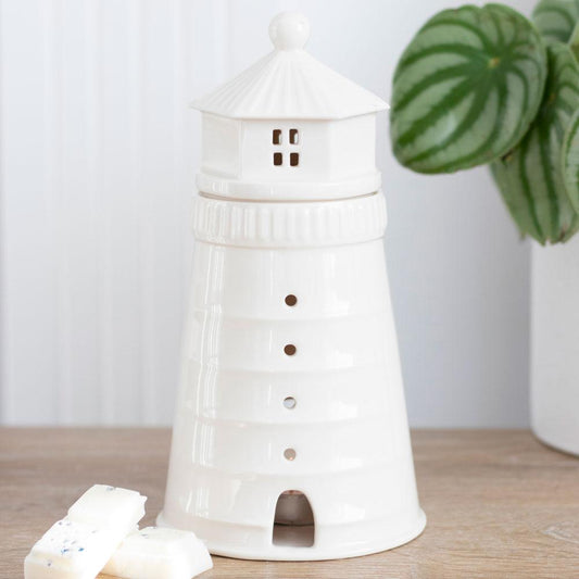 White Lighthouse Oil Burner