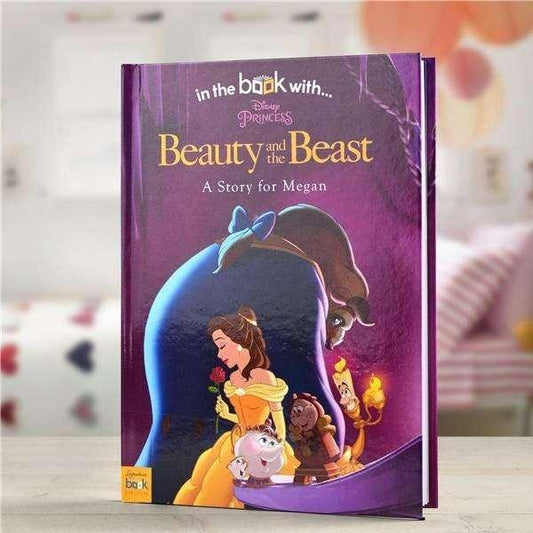 Personalised Disney Beauty and The Beast Story Book - Myhappymoments.co.uk