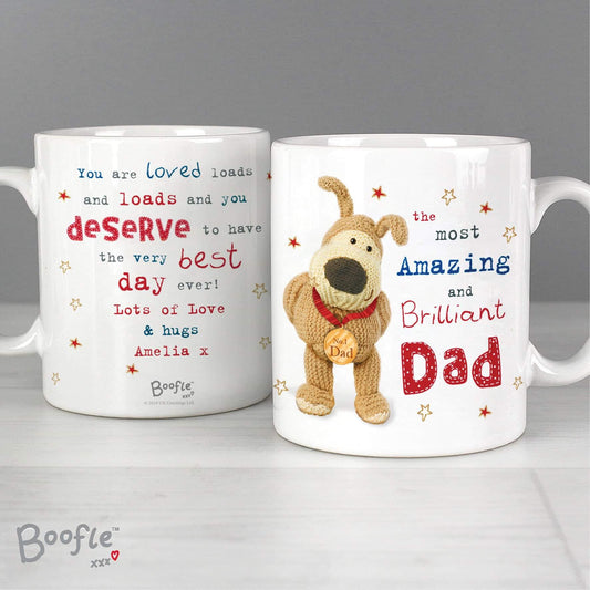 Personalised Boofle Medal Mug - Myhappymoments.co.uk