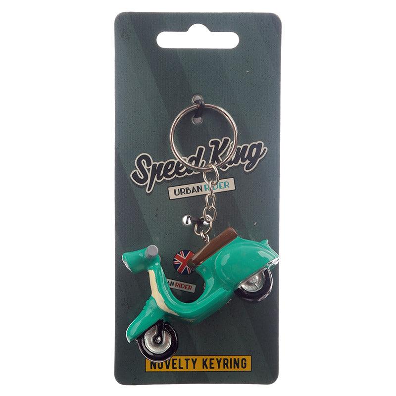 Speed King Scooter Keyring