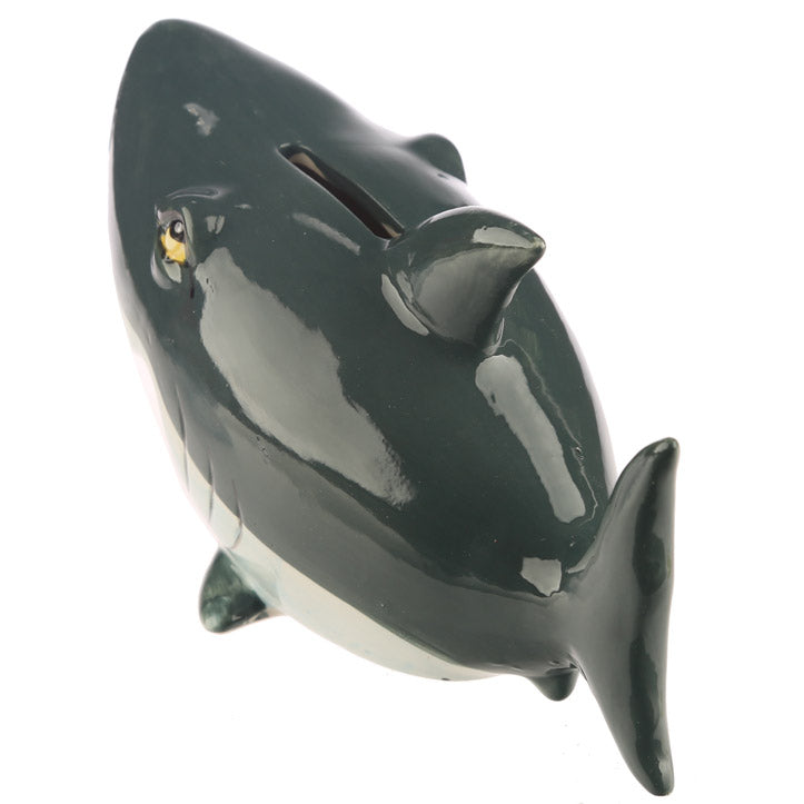 Novelty Ceramic Shark Money Box