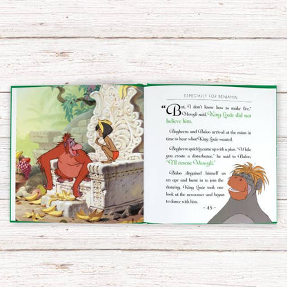 Personalised Disney Jungle Book Story Book - Myhappymoments.co.uk