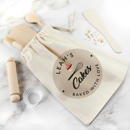 Personalised Kids Home Baking Set