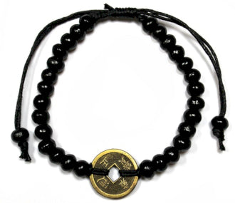 Good Luck Feng-Shui Bracelet - Black