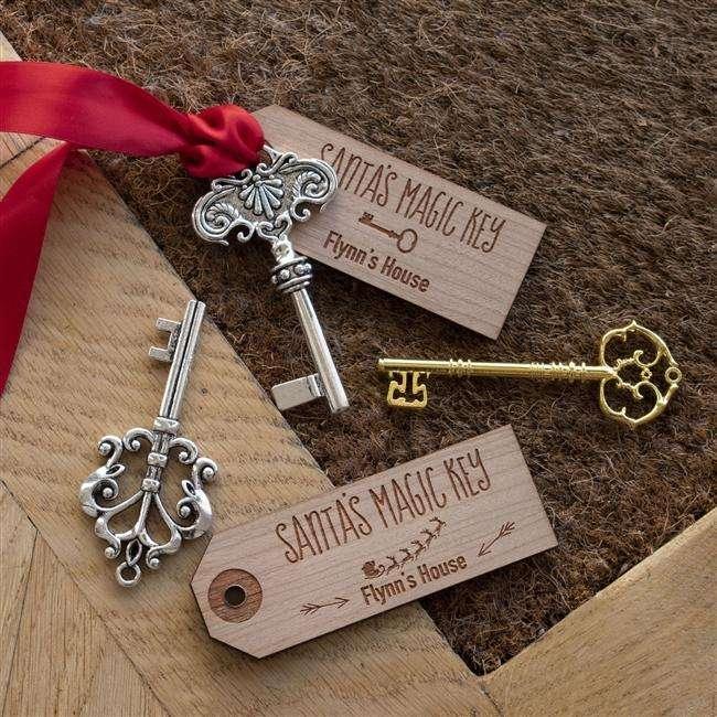 Personalised Santa's Magic Key - Myhappymoments.co.uk