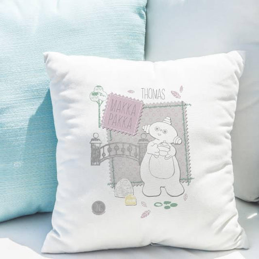 Personalised In The Night Garden Makka Pakka Stamp Cushion