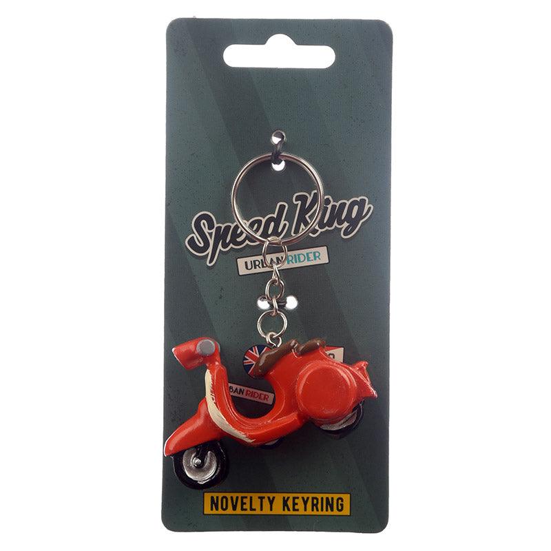 Speed King Scooter Keyring