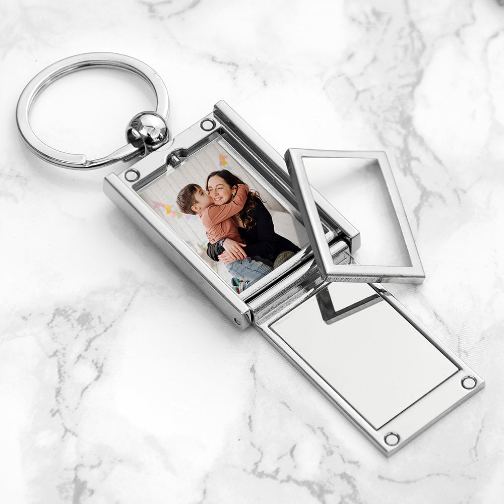 Personalised Mini Photo Frame Keyring