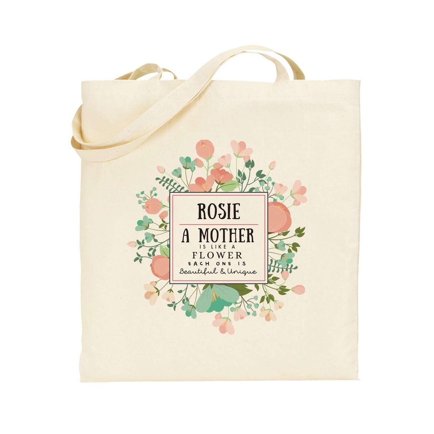 Personalised Beautiful & Unique Tote Shopper Bag - Myhappymoments.co.uk