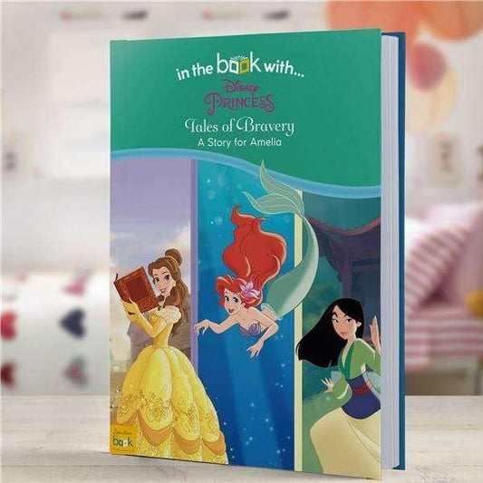 Personalised Disney Princesses’ Tales of Bravery Story Book - Myhappymoments.co.uk