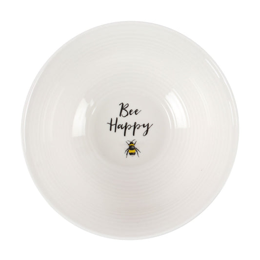 Bee Happy Ceramic Bowl