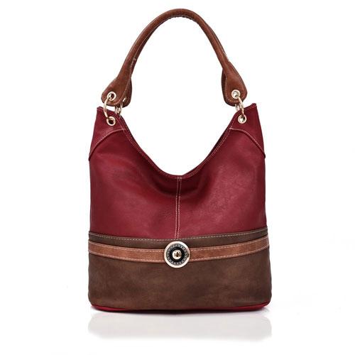 Tulisa Jewel Embelish Tote Bag Red