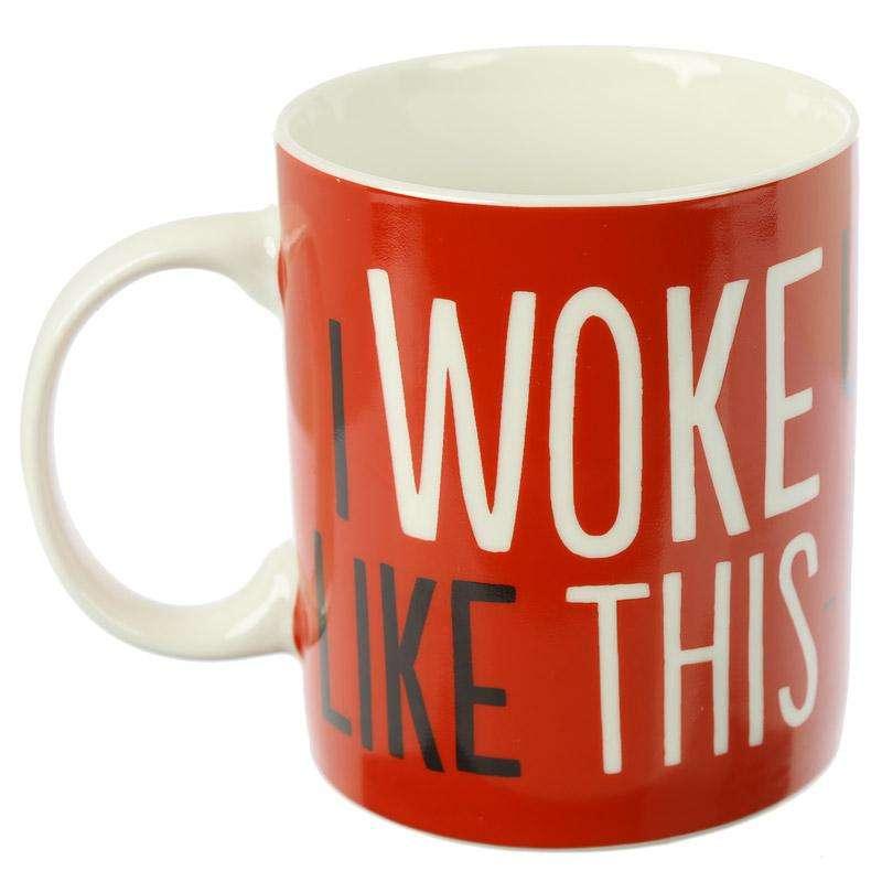 Novelty Simon's Cat Mug - I Woke Up Like This - Myhappymoments.co.uk