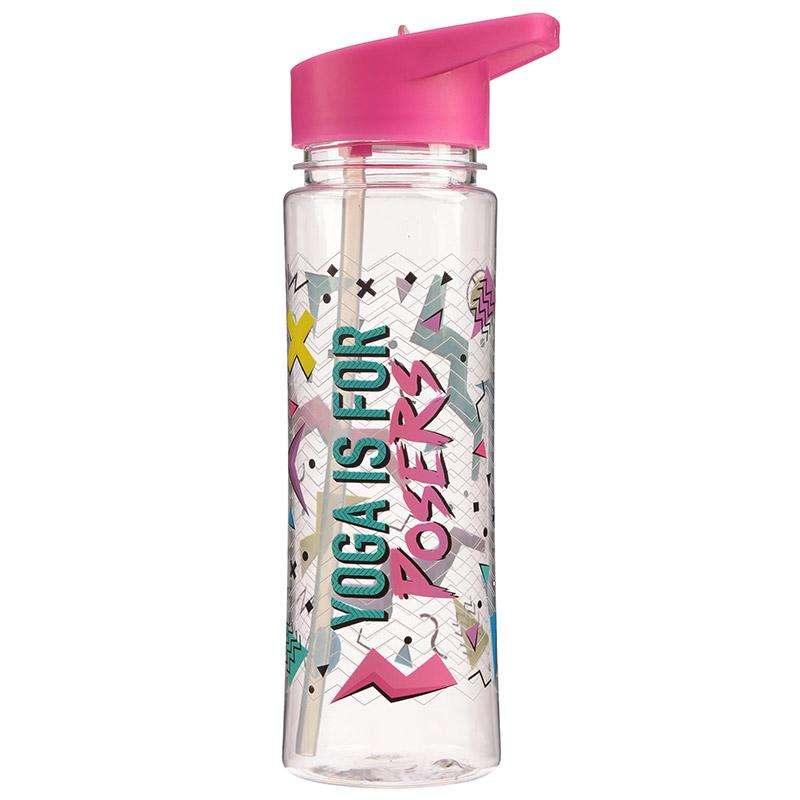 Yoga Is For Posers Water Bottle 500ml - Myhappymoments.co.uk