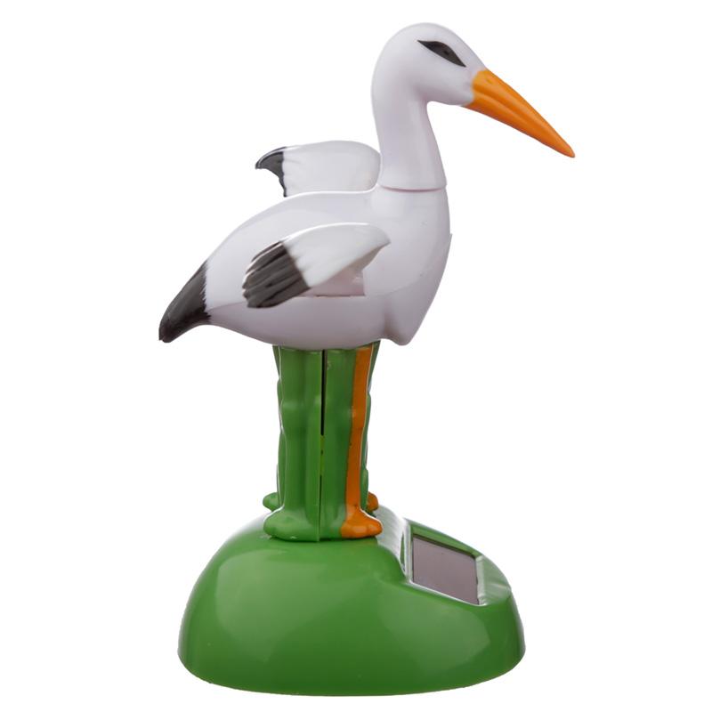 Stork Solar Powered Dashboard Toy