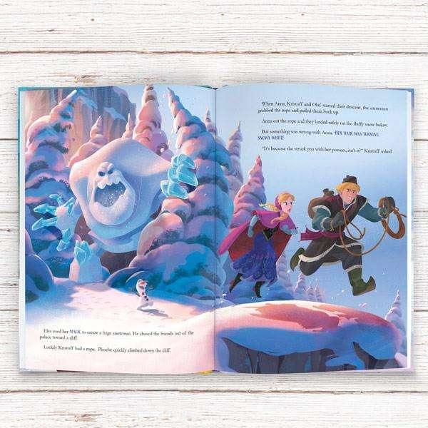 Personalised Disney Frozen Story Book - Myhappymoments.co.uk