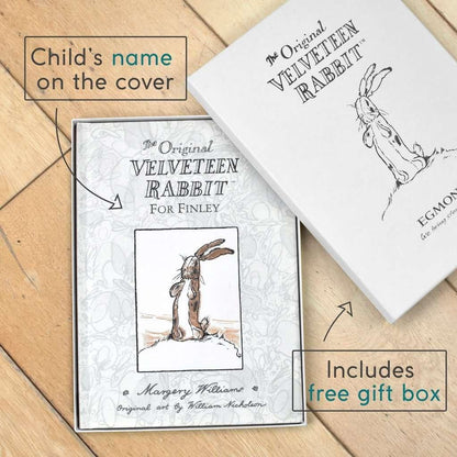 Personalised Velveteen Rabbit First Edition Book - Myhappymoments.co.uk