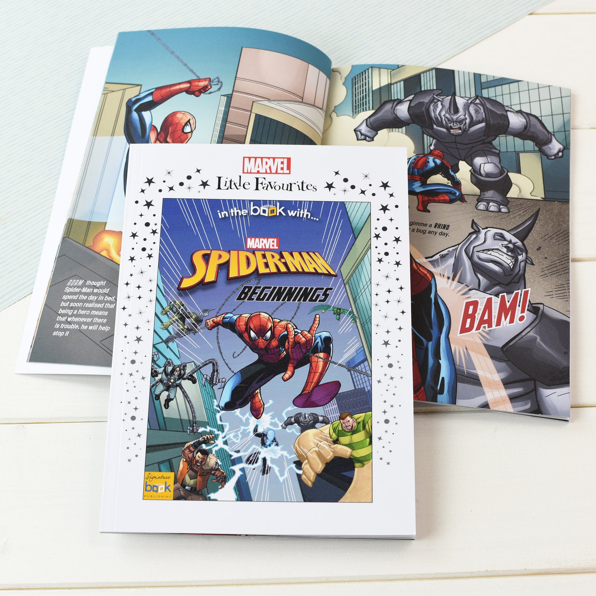 Personalised Marvel Little Favourites Spider-Man Beginnings Book