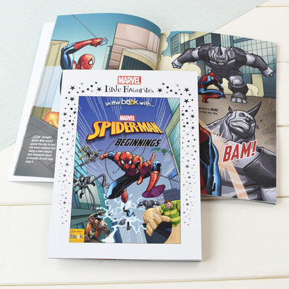 Personalised Marvel Little Favourites Spider-Man Beginnings Book