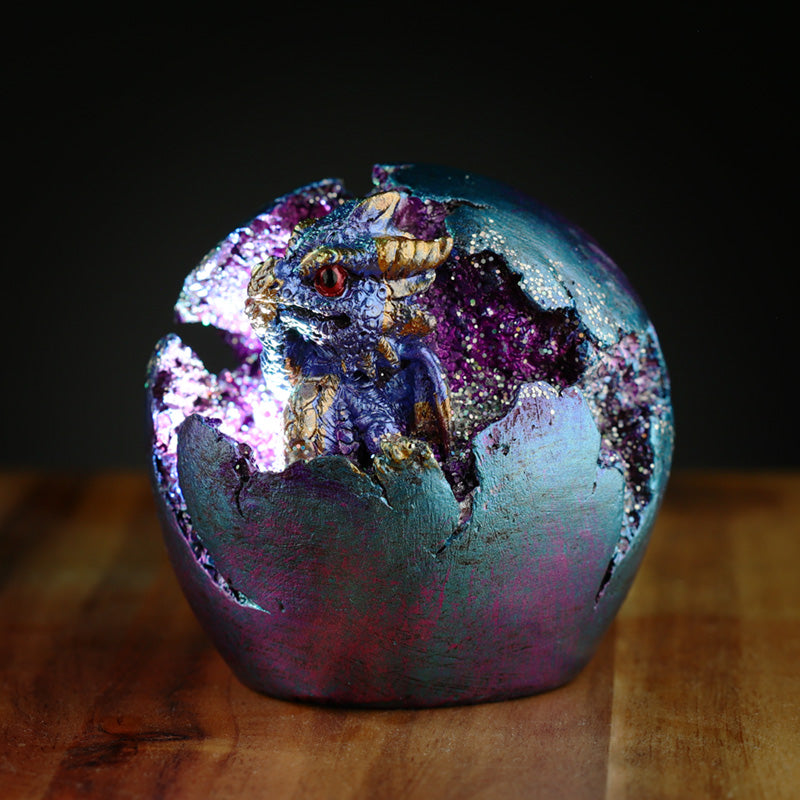 Baby Dragon LED Geode Hatching Dragon Egg