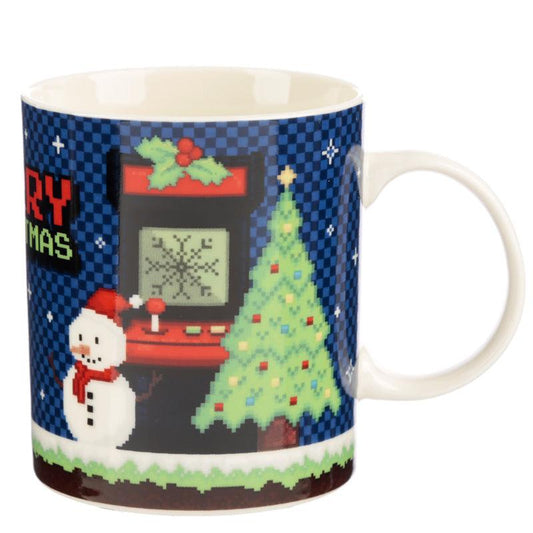 Retro Gaming Merry Christmas Mug