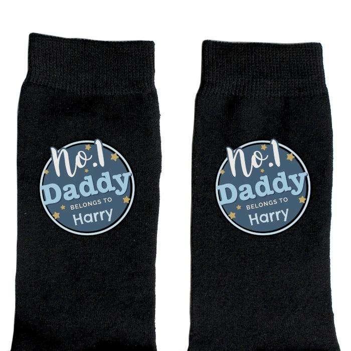 Personalised No.1 Men's Socks - Myhappymoments.co.uk