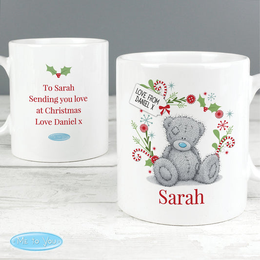 Personalised Me to You Christmas Mug