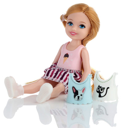 Sally Dress Up Doll with Dog and Accessories