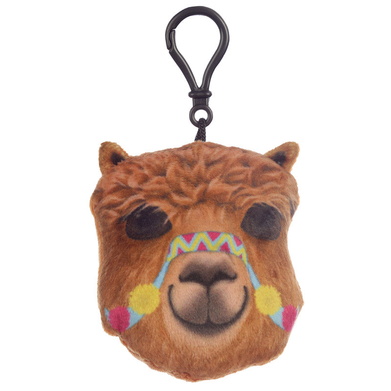 Plush Alpaca Sound Keyring - Myhappymoments.co.uk