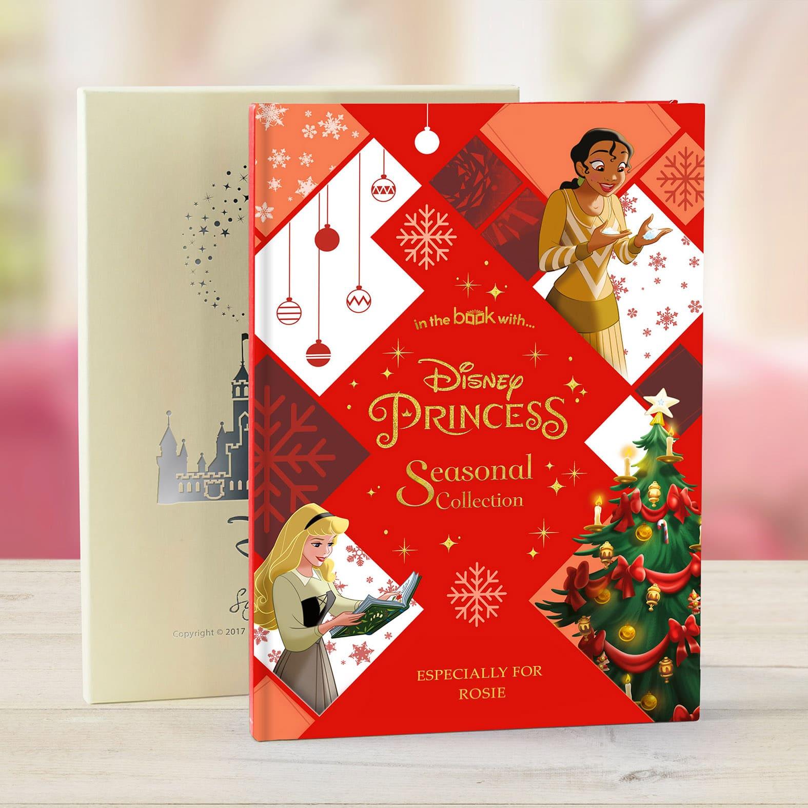 Personalised Disney Princess Book - Seasonal Collection - Free Gift Box