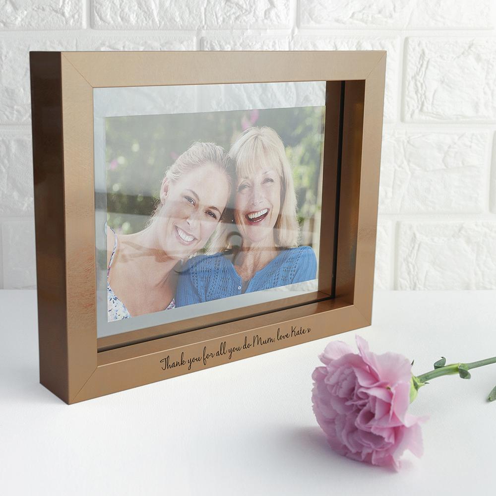 Personalised Metallic Copper Toned Photo Frame - Pukka Gifts