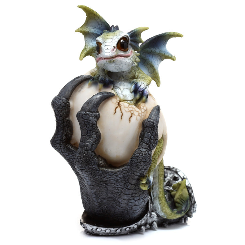 Protective Claw Sweet Dreams Baby Dragon Figurine