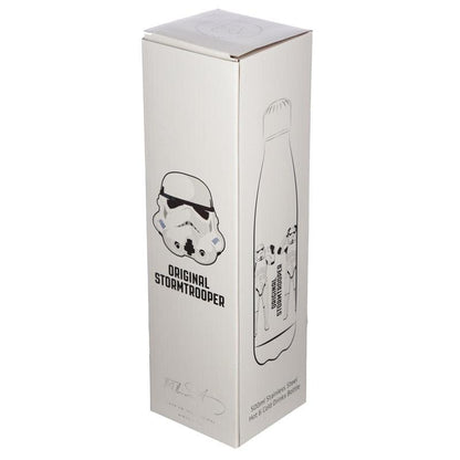 The Original Stormtrooper Reusable Stainless Steel Hot & Cold Thermal Insulated Drinks Bottle 500ml - White