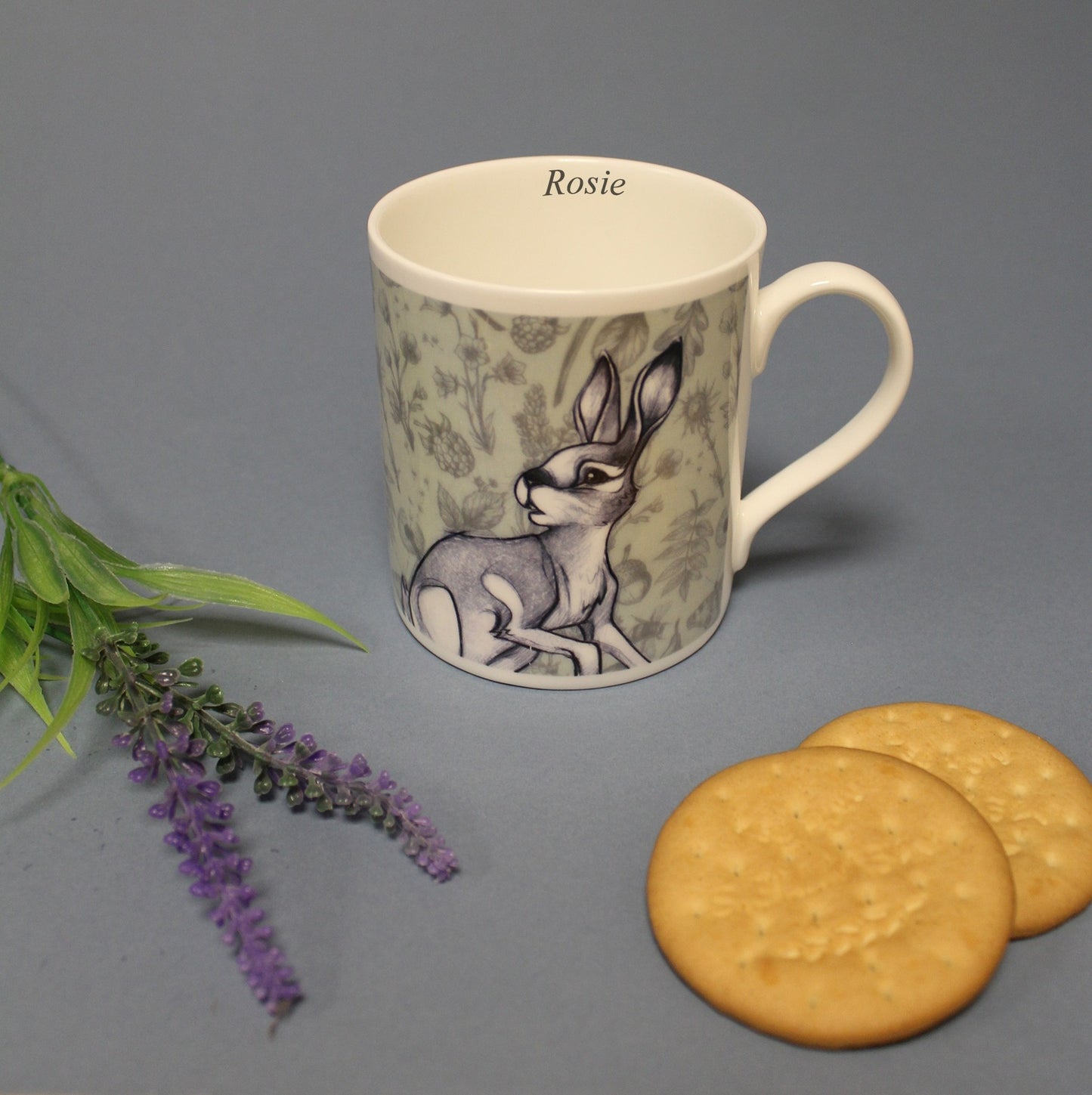 Personalised Watership Down Fiver Chunky Balmoral Mug - Myhappymoments.co.uk