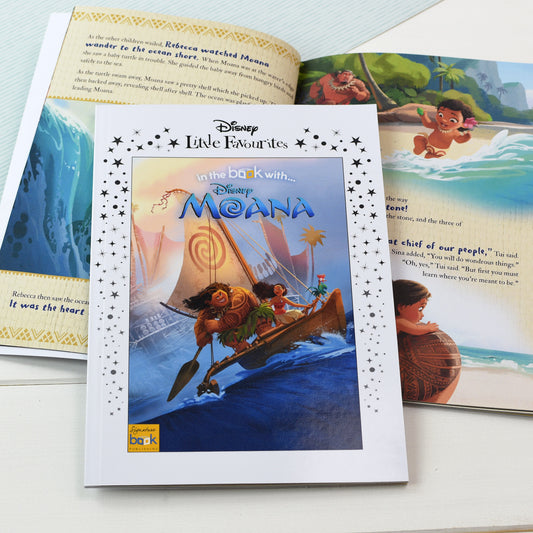 Personalised Disney Little Favourites Moana Book from Pukkagifts.uk