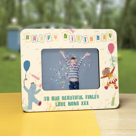 Personalised In The Night Garden Birthday Photo Frame 6 x 4 - Myhappymoments.co.uk