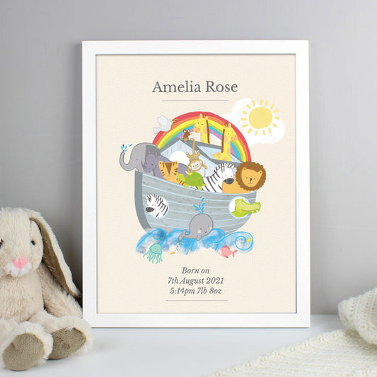 Personalised Noah's Ark Wall Art