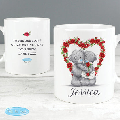 Personalised Me to You Valentine Mug