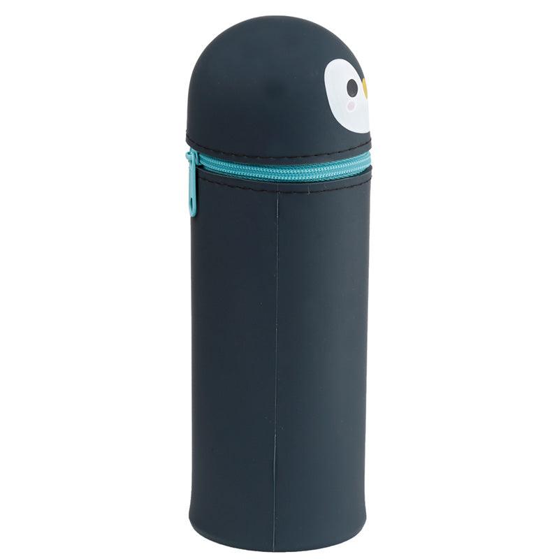 Penguin Silicone Upright Pencil Case