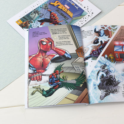 Personalised Marvel Little Favourites Spider-Man Beginnings Book from Pukkagifts.uk